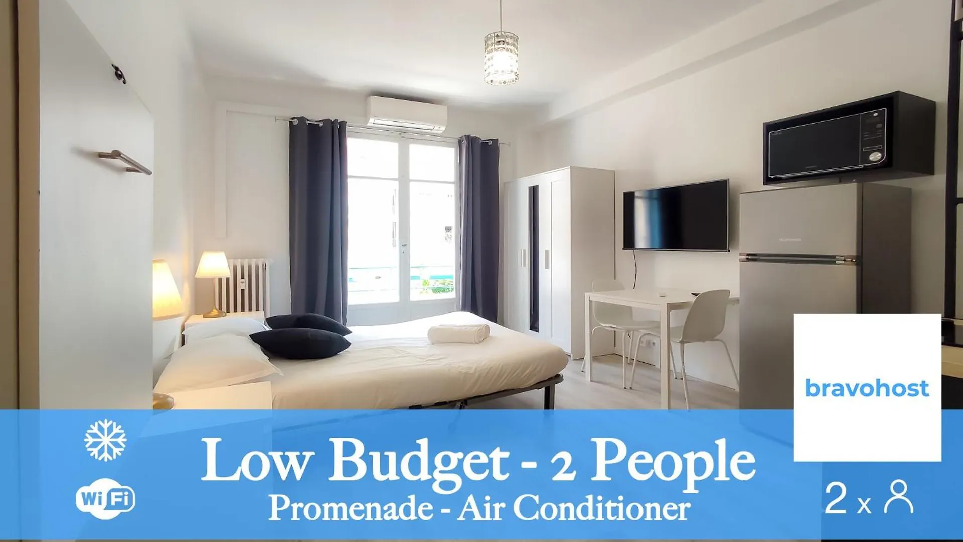 Stella Monte 3 A/C Wifi 2 Pers Apartment Nice 0*,